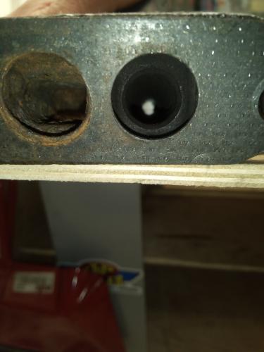 Clogged pipe egr ,intake under carburator